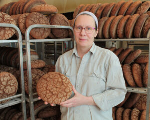 Organic rye bread and tiina muhonen photo taina harmoinen