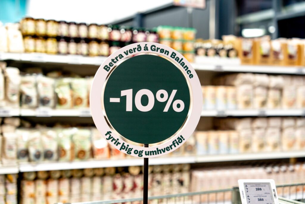 Grønbalance krónan