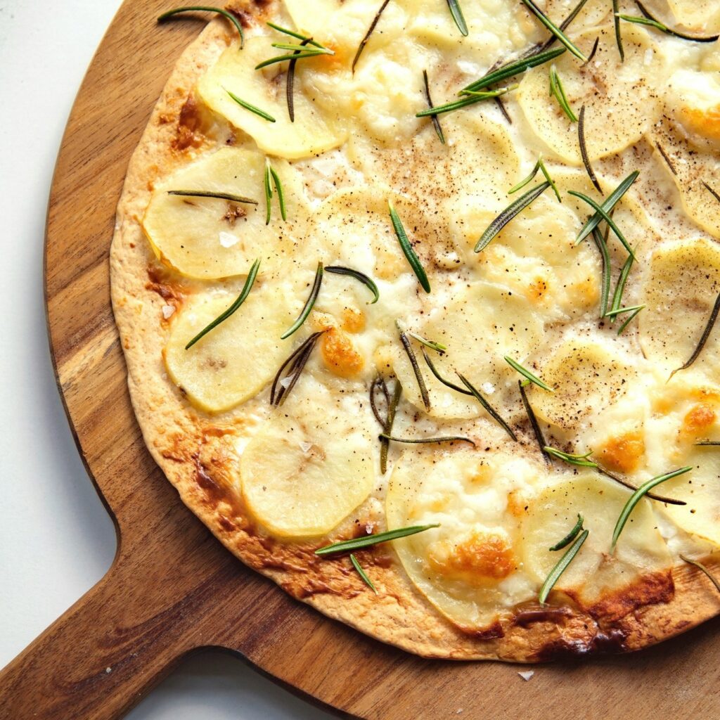 Rósmarín pizza